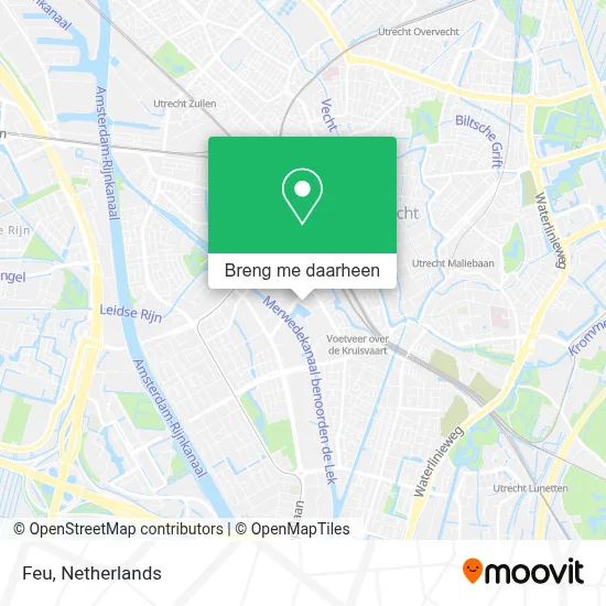 Feu kaart