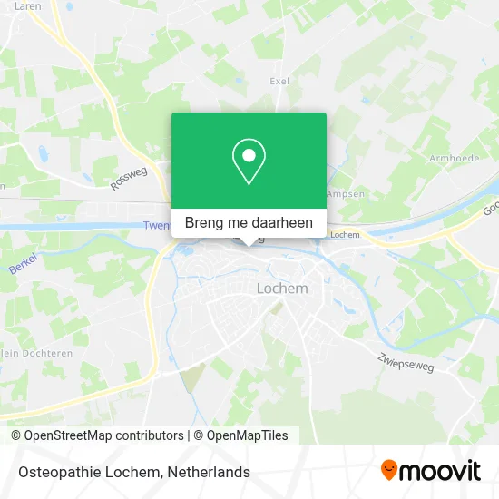 Osteopathie Lochem kaart