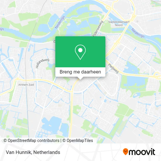 Van Hunnik kaart