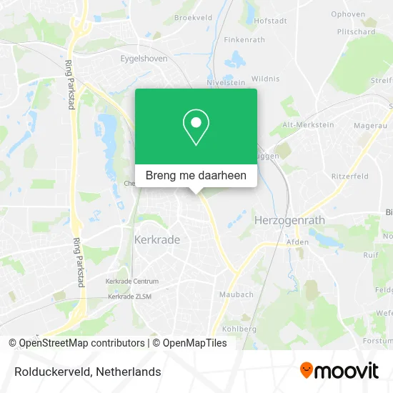 Rolduckerveld kaart