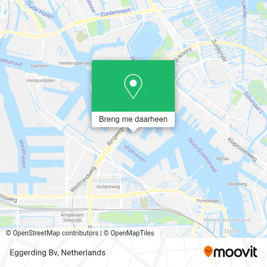 Eggerding Bv kaart