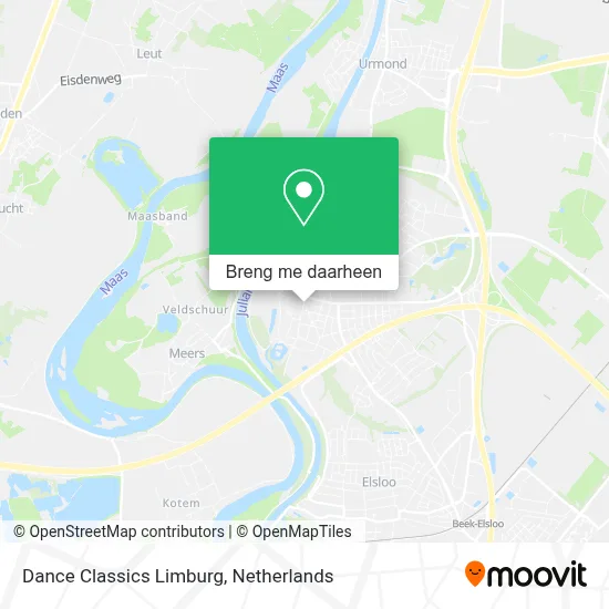 Dance Classics Limburg kaart