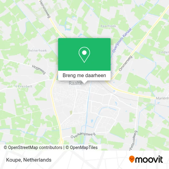 Koupe kaart