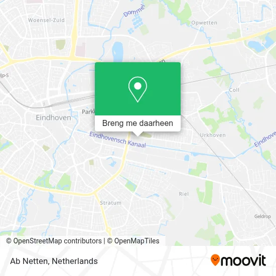 Ab Netten kaart