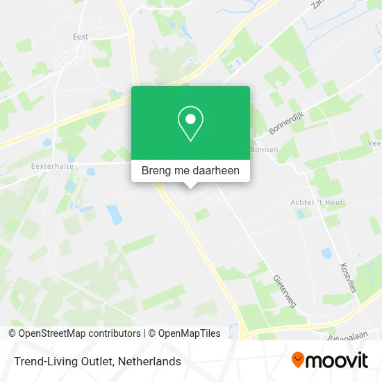 Trend-Living Outlet kaart
