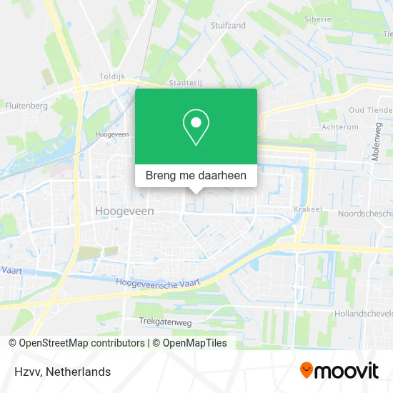 Hzvv kaart