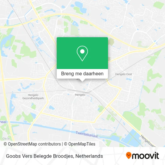 Goobs Vers Belegde Broodjes kaart
