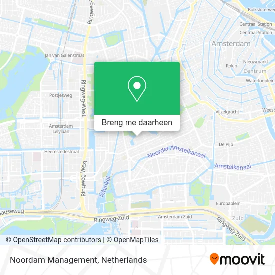 Noordam Management kaart