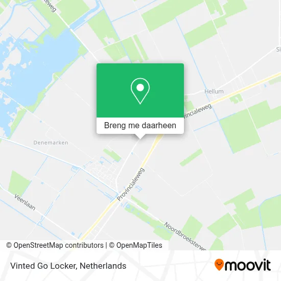 Vinted Go Locker kaart