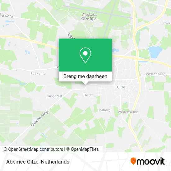 Abemec Gilze kaart