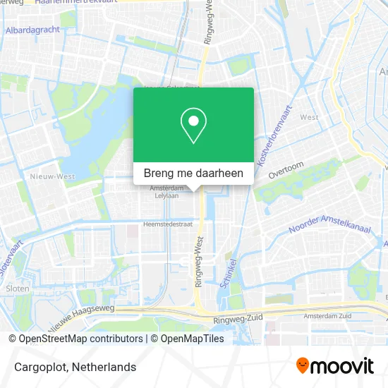 Cargoplot kaart