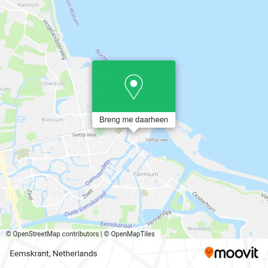 Eemskrant kaart