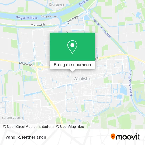 Vandijk kaart