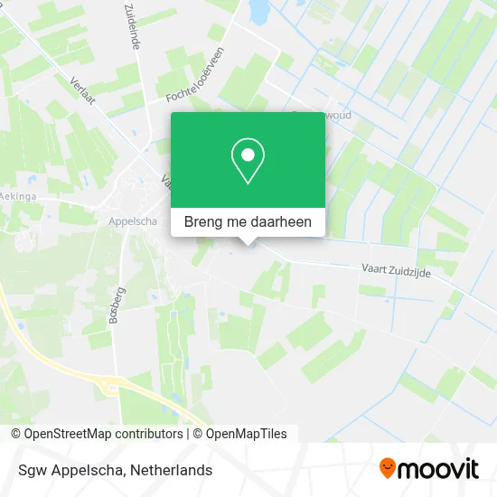 Sgw Appelscha kaart