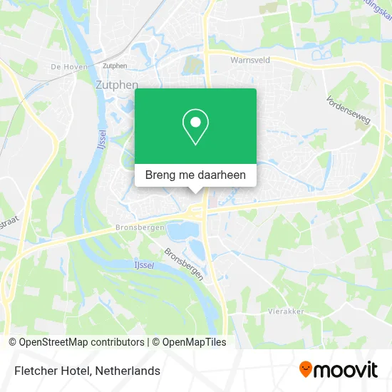 Fletcher Hotel kaart