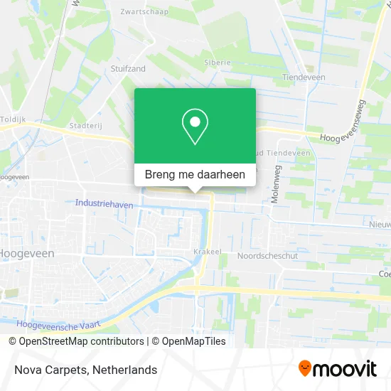 Nova Carpets kaart