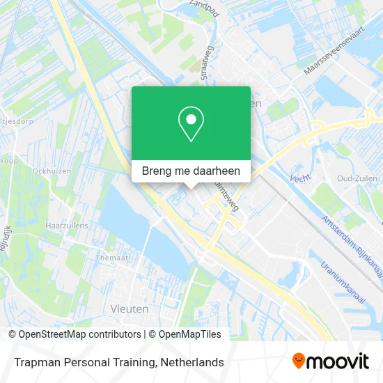 Trapman Personal Training kaart