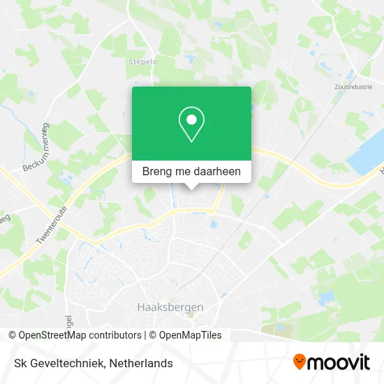 Sk Geveltechniek kaart
