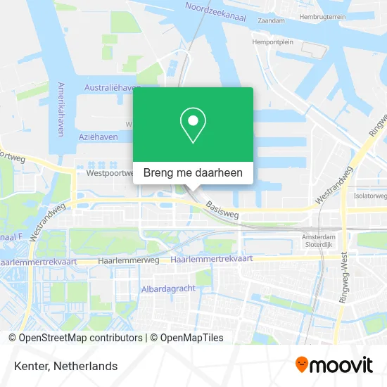 Kenter kaart