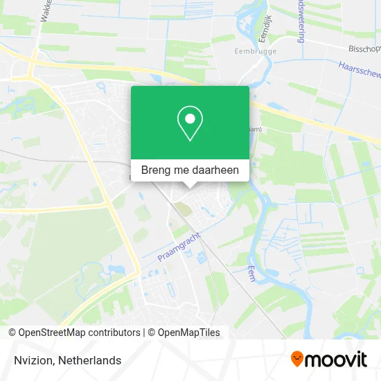 Nvizion kaart