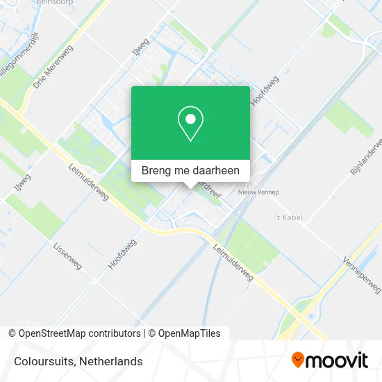 Coloursuits kaart