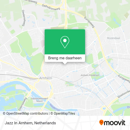 Jazz In Arnhem kaart