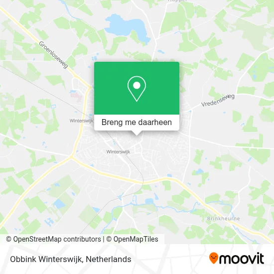 Obbink Winterswijk kaart