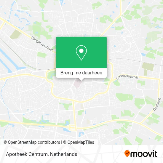 Apotheek Centrum kaart