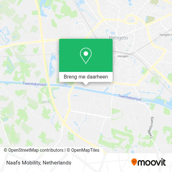 Naafs Mobility kaart