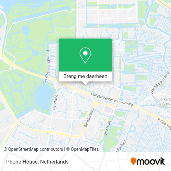 Phone House kaart
