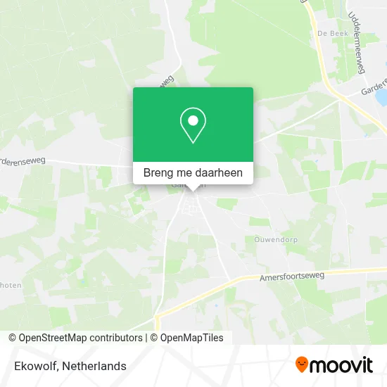 Ekowolf kaart