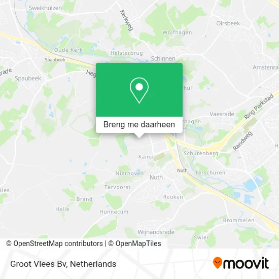 Groot Vlees Bv kaart
