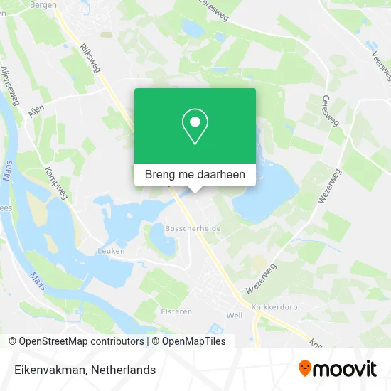 Eikenvakman kaart