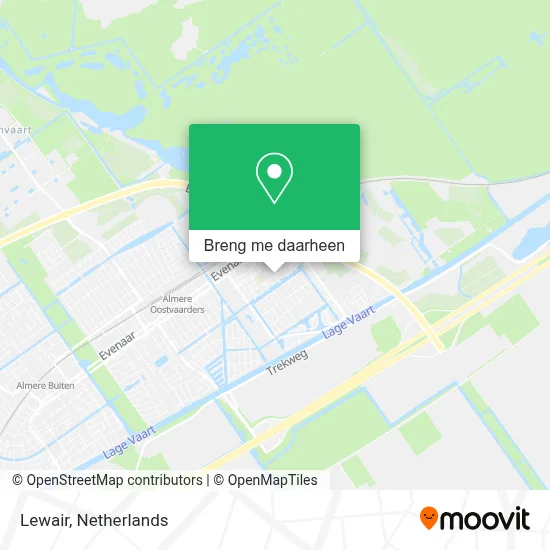 Lewair kaart