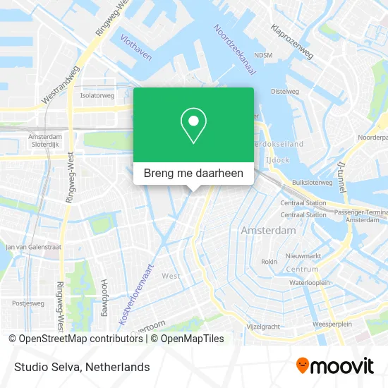 Studio Selva kaart