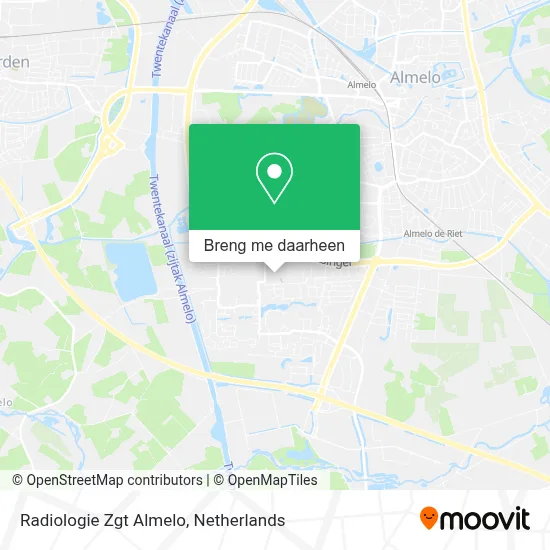 Radiologie Zgt Almelo kaart