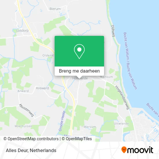 Alles Deur kaart