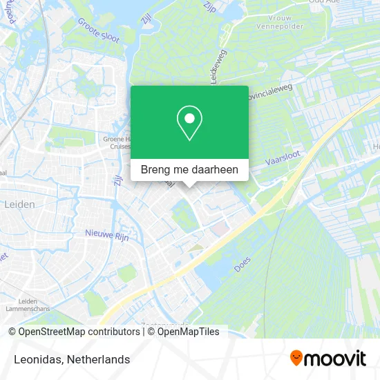 Leonidas kaart