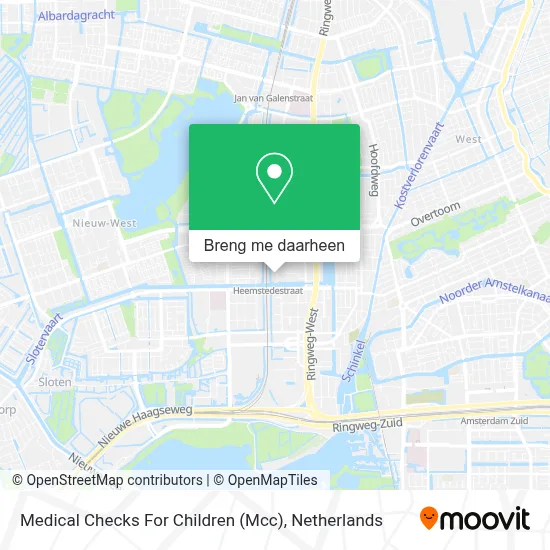 Medical Checks For Children (Mcc) kaart
