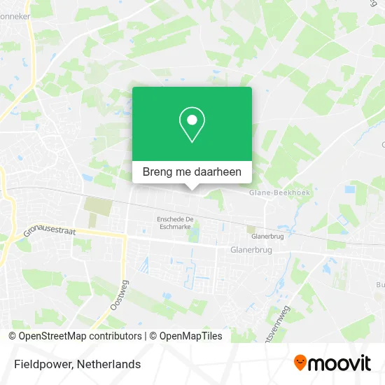 Fieldpower kaart