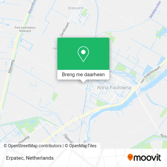Erpatec kaart