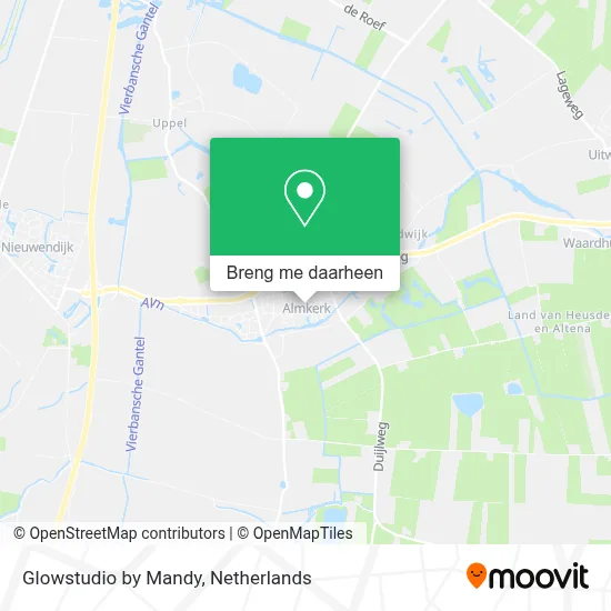 Glowstudio by Mandy kaart