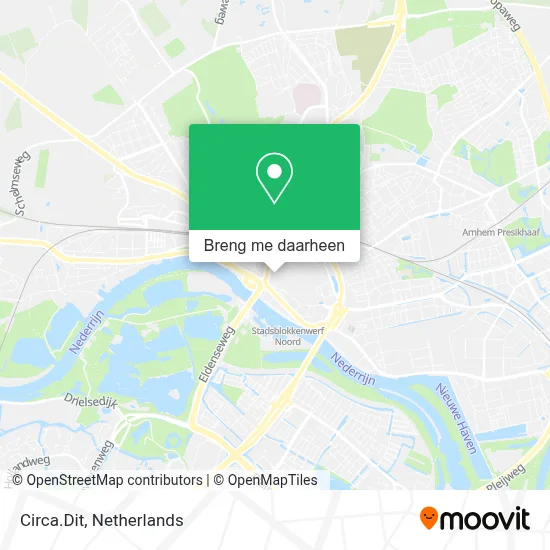 Circa.Dit kaart