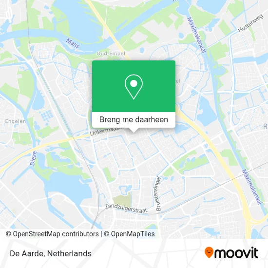 De Aarde kaart
