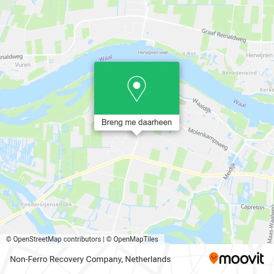 Non-Ferro Recovery Company kaart