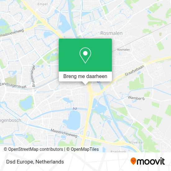 Dsd Europe kaart