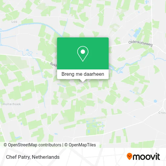 Chef Patry kaart