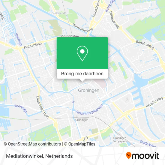 Mediationwinkel kaart