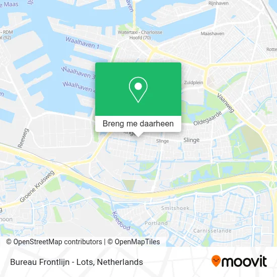 Bureau Frontlijn - Lots kaart