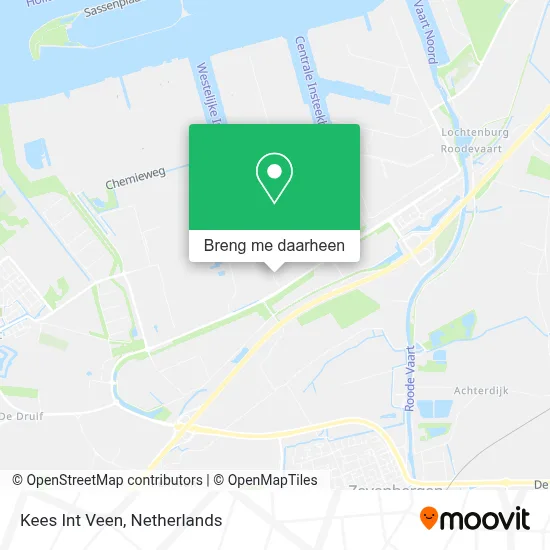 Kees Int Veen kaart
